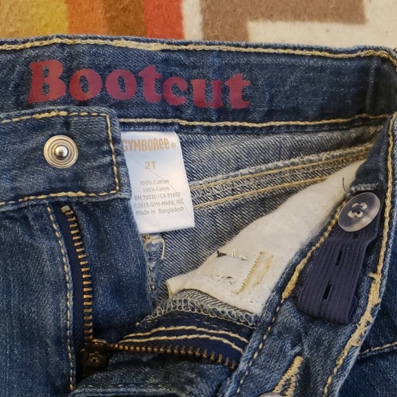 Gymboree bootcut denim jeans. - Picture 3 of 4
